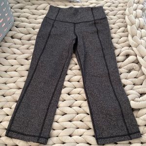 Lululemon cropped flair leggings